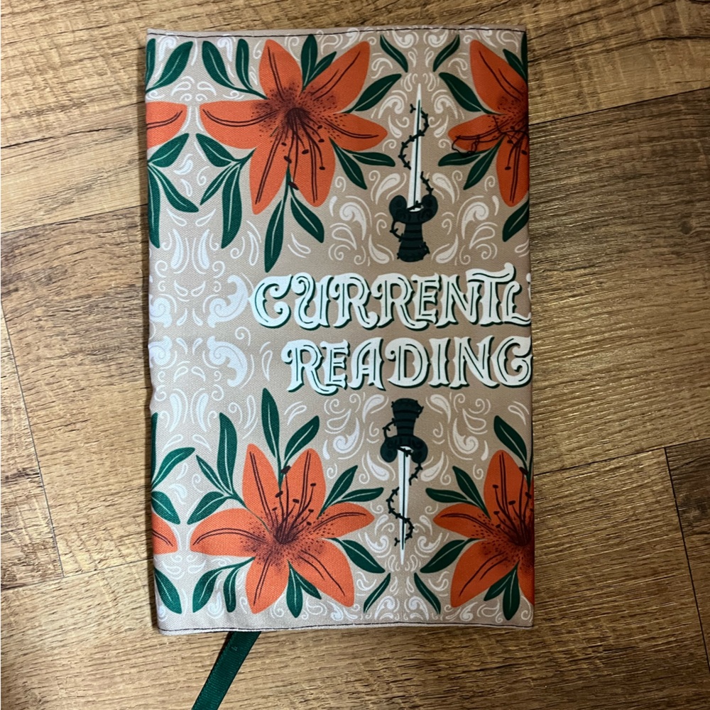 The Booksih Box Currently Reading Book sleeve